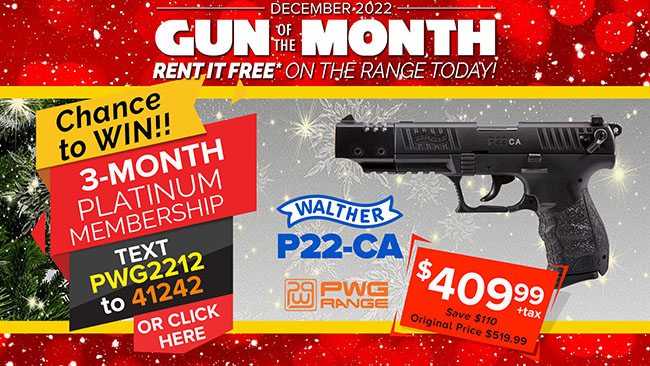 Gun of the Month Smith & Wesson M&P15-22 for $468.99